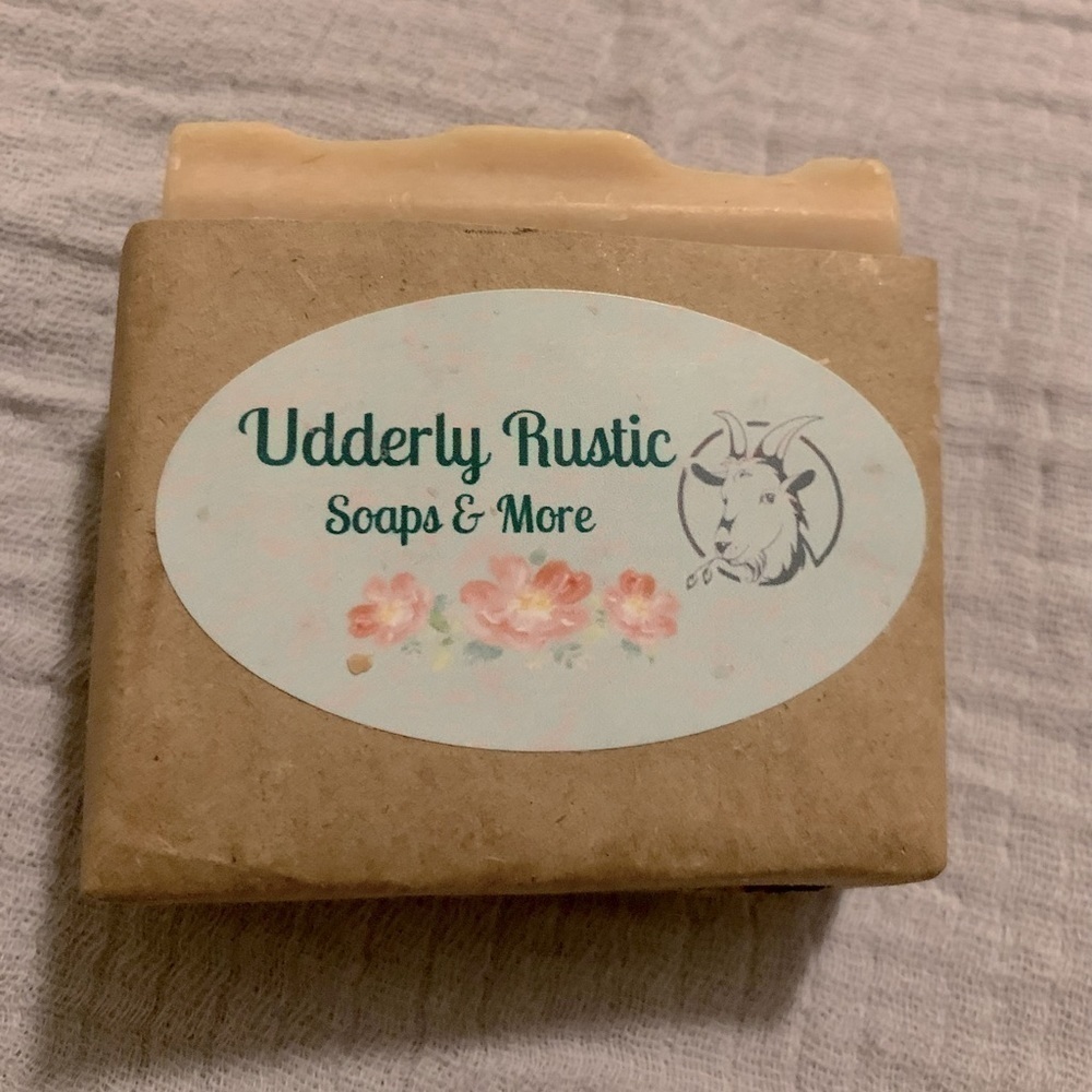 Udderly Rustic Mocha Java Handmade Raw Goats Milk Bar Soap